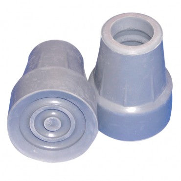 Crutch Tips 22mm - Pair (Gray Colour)