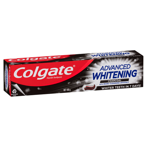 Colgate Advanced Whitening Toothpaste Charcoal 180g