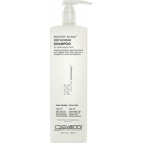 GIOVANNI Shampoo Smooth As Silk (Damaged Hair) 1L