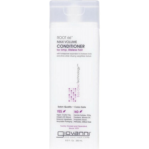 Giovanni Conditioner Root 66 Max Volume (Limp Hair) 250ml