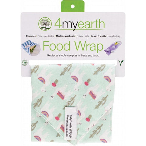 4MYEARTH Food Wrap Llamas - 30x30cm 1