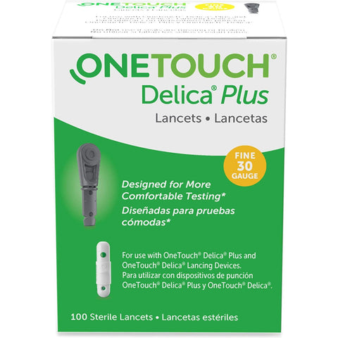 One Touch Delica Plus 100 Lancets