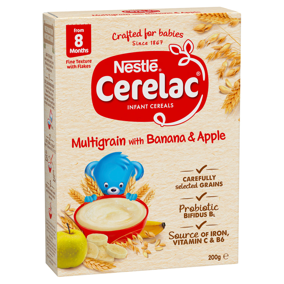 Cerelac Infant Cereal Banana & Apple 200g