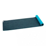 Gaiam Yoga Mat Soft Grip XL 5mm Blue/Teal Flower 61cm x 183cm 1