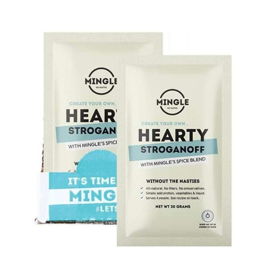 MINGLE Natural Seasoning Blend Hearty Stroganoff 12x30g