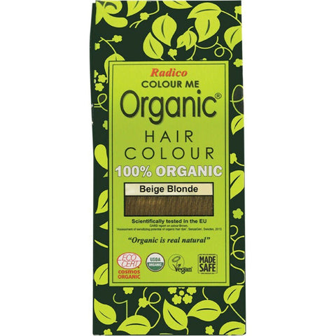 RADICO Colour Me Organic - Hair Colour Powder - Beige Blonde 100g