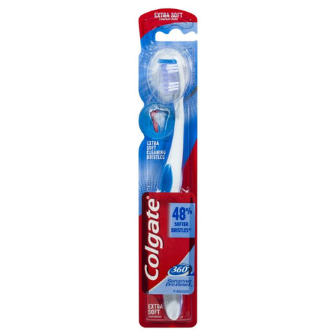 Colgate 360 Sensitive Pro-Relief Sensitive Teeth Pain Toothbrush Extra Soft