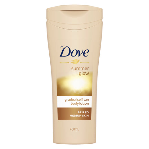 Dove Summer Glow Body Lotion Fair to Medium Skin 400ml