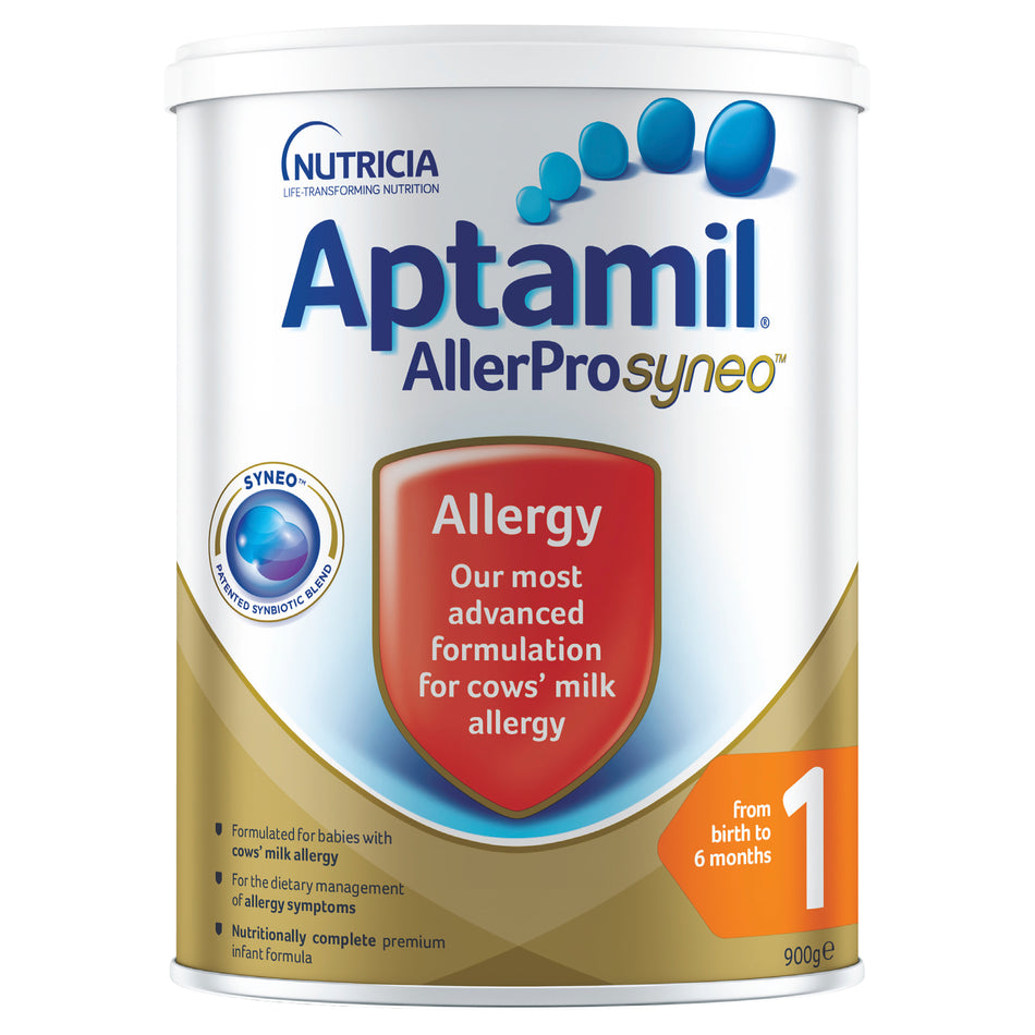 Aptamil Allerpro Syneo 1 Infant Formula 0-6 Months 900g