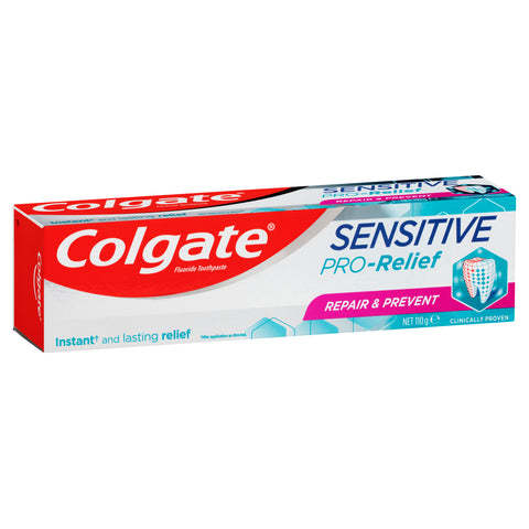 Colgate Sensitive ProRelief Repair & Prevent Sensitive Teeth Pain fluoride Toothpaste 110g
