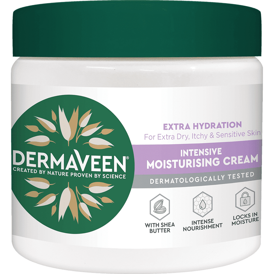 DermaVeen Extra Hydration Intensive Moisturising Cream 450g