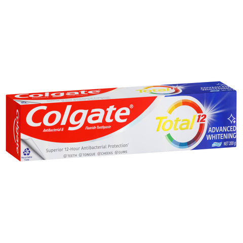 Colgate Total Advanced Whitening Antibacterial Toothpaste 200g
