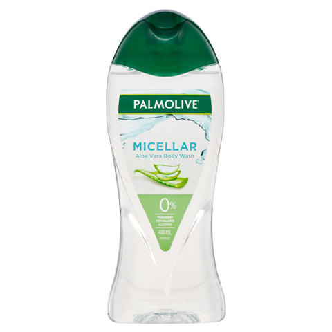 Palmolive Micellar Aloe Vera Body Wash 0% Parabens 400mL