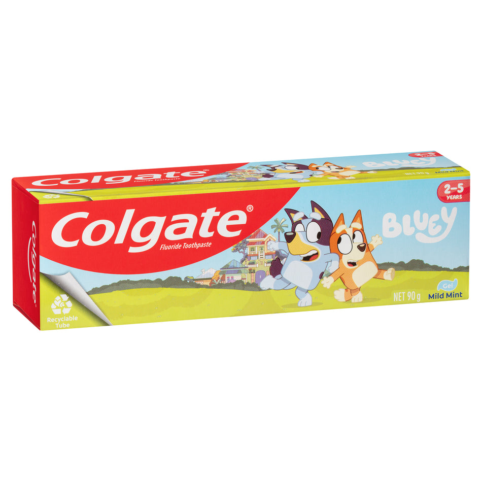 Colgate Toothpaste Mint Gel 2-5 Years 90g