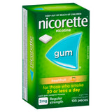 Nicorette Chewing Gum 2mg Fresh Fruit 105