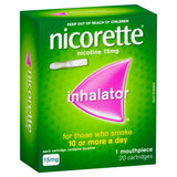 Nicorette Inhalator 15mg  20 Cartridges
