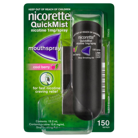 NICORETTE QUICK MIST BERRY SPRAY 13.2ML