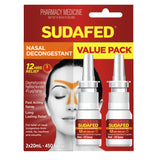 Sudafed Nasal Spray Pump Twin Pack