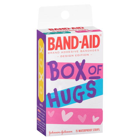 Band-Aid Box of Hugs & Kisses 15PK