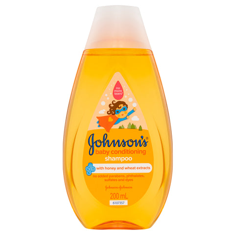 Johnson's Baby Shampoo Plus Conditioner 200ml