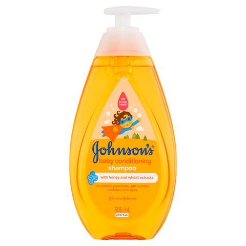 Johnson's Baby Shampoo Plus Conditioner 500ml