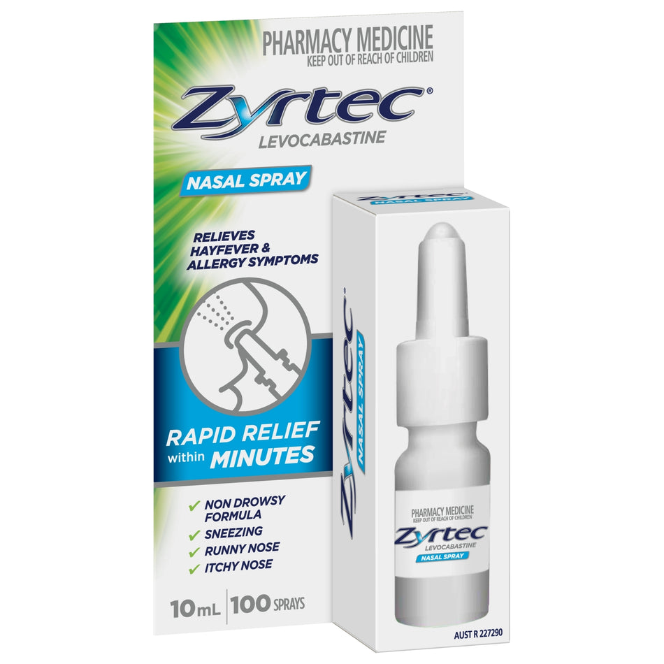 Zyrtec Levocabastine Nasal Spray 10mL