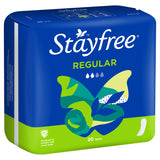 Stayfree Regular Pads No Wings X 20