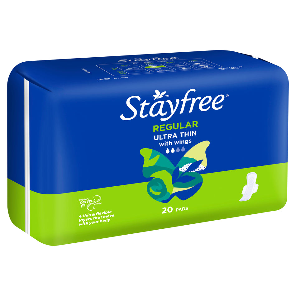 Stayfree Ultra Thin Regular Wings Pads 20PK