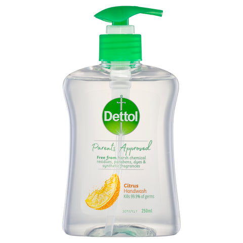 Dettol Parents Approved Hand Wash Citrus 250ml