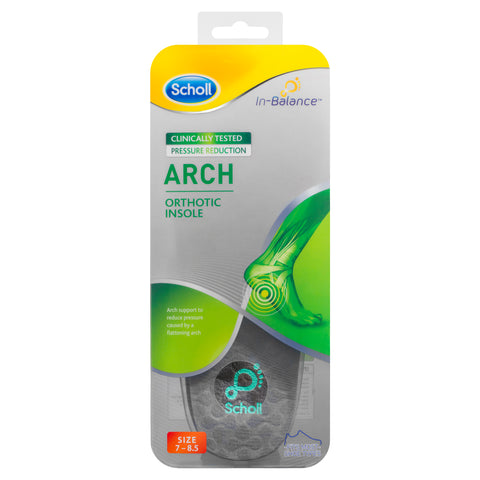Scholl In Balance Ball of Foot & Arch Orthotic Insole Medium