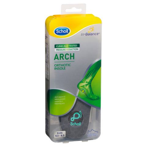 Scholl In Balance Ball of Foot & Arch Orthotic Insole Small