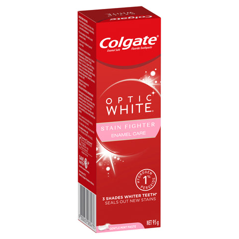 COLGATE Optic White Stain Fighter  Enamel White Toothpaste 95g