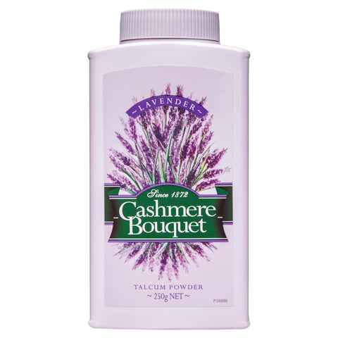 Cashmere Bouquet Talcum Powder with a Fresh Scent of Lavender 250g
