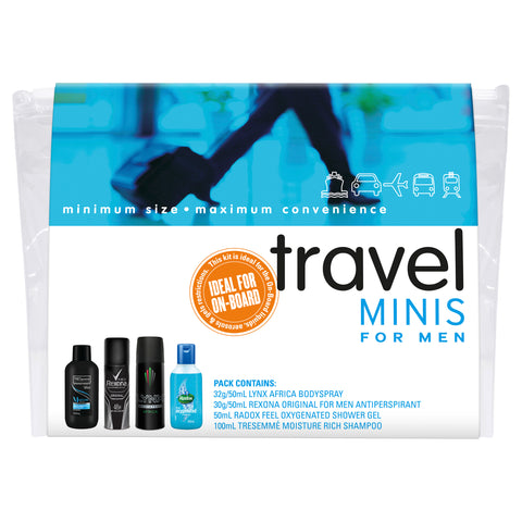 Travel Minis For Men 4 Piece