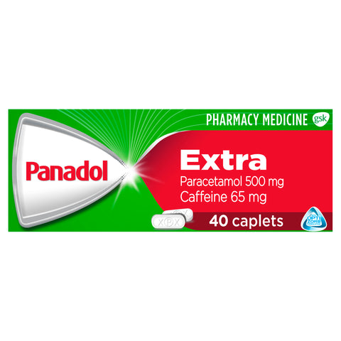 Panadol Extra with Optizorb Paracetamol Pain Relief 40 Caplets