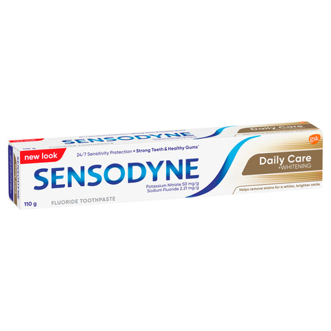 Sensodyne Daily Care + Whitening, Sensitive Toothpaste, 110g