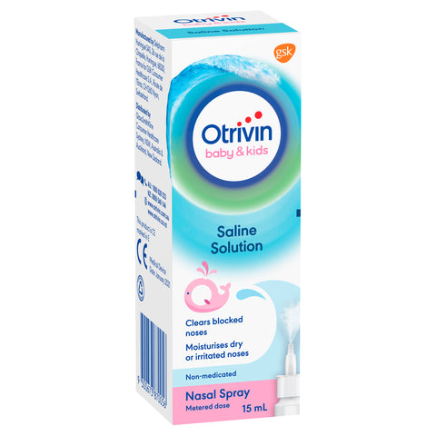 Otrivin Baby & Kids Natural Nasal Spray 15ml