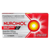 Nuromol Tab x 12 Paracetamol and Ibuprofen