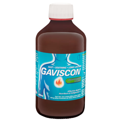 Gaviscon Peppermint Liquid 600ml