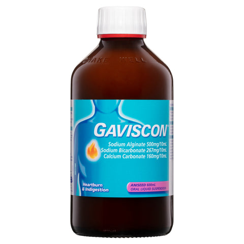 Gaviscon Aniseed Liquid Heartburn & Indigestion Relief 600ml