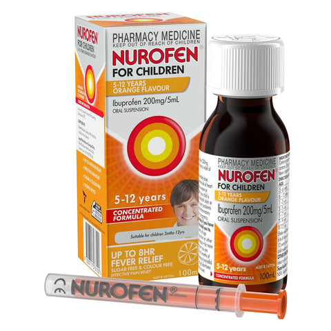 Nurofen for Children 5-12 Years Orange 100ml