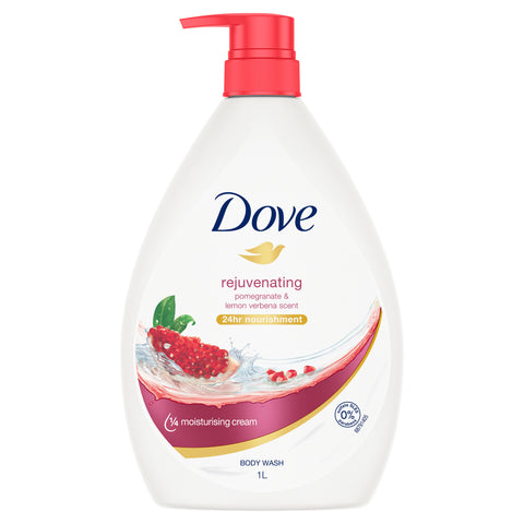 DOVE BODY WASH REJUVENATE POMGRNTE&LEMON VERBENA 1 LTR