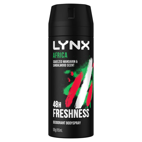 Lynx Deodorant 48h Africa 165ml