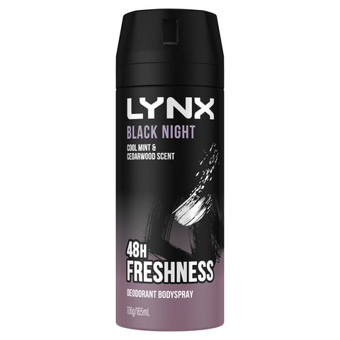 Lynx Black Antiperspirant Deodorant 165ml