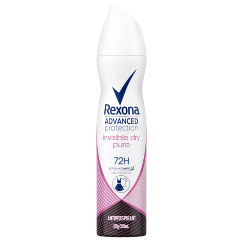 Rexona for Women Antiperspirant Advanced Invisible Pure 220ml