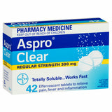 Aspro Clear Pain Relief 42 Soluble Tablets