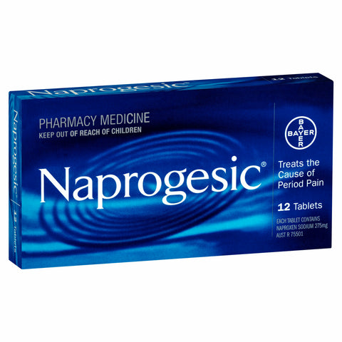 Naprogesic 275mg 12 Tabs