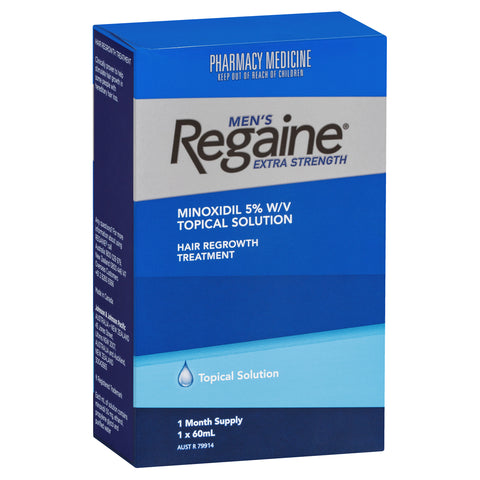 Regaine for Men Extra Strength (5%) 60ml (1 month supply)