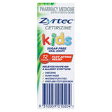 Zyrtec Hayfever Antihistamine for Kids Oral Drops 20mL