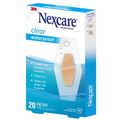 Nexcare Medium Waterproof Strips 20 Pack